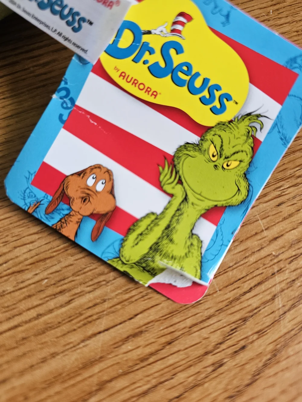 Dr. Seuss The Grinch Plush Toy Stole Christmas 9 Inch New